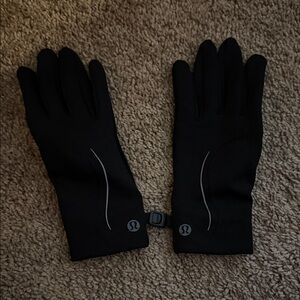 lululemon athletica Black Touchscreen Gloves